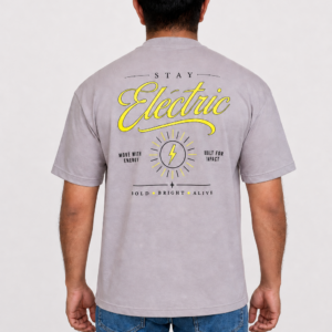 Camiseta Boxy Stay Electric
